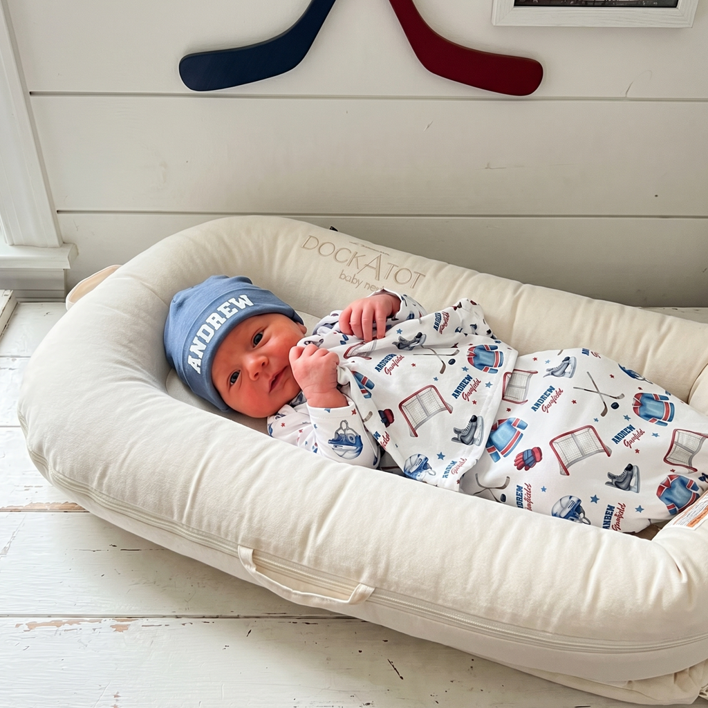 Personalized Mini Lovey in Ice Hockey