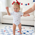 Personalized Bodysuit in Patriotic