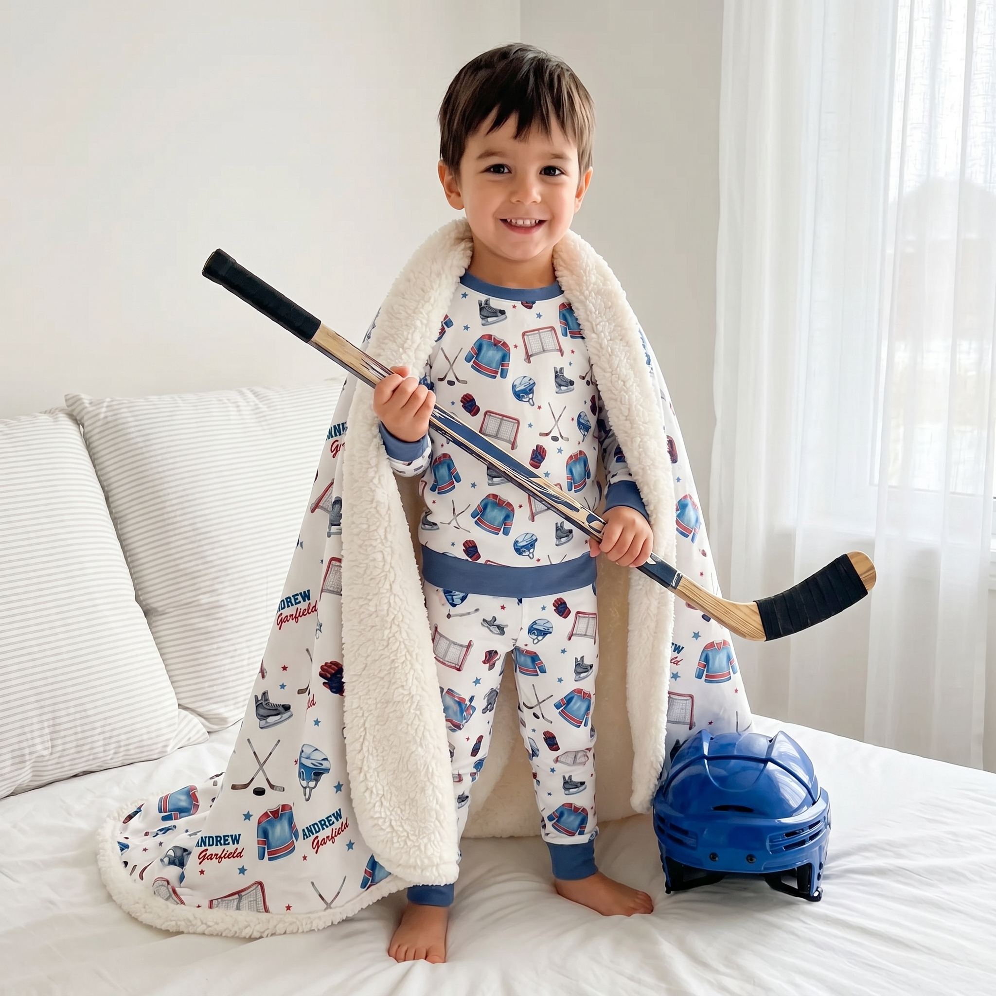 Pajama Set in Ice Hockey