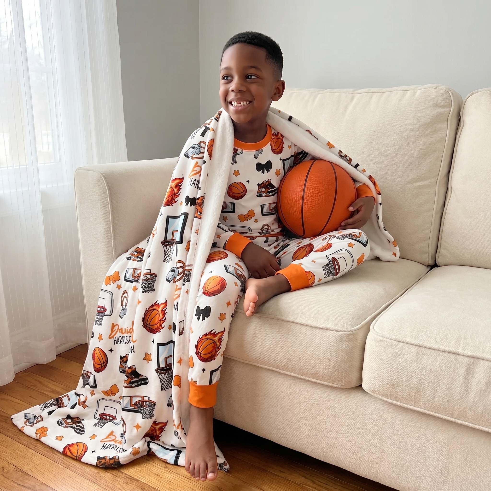 Pajama Set in Basketball