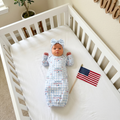 Personalized Sleep Gown in Star-Spangled Sky