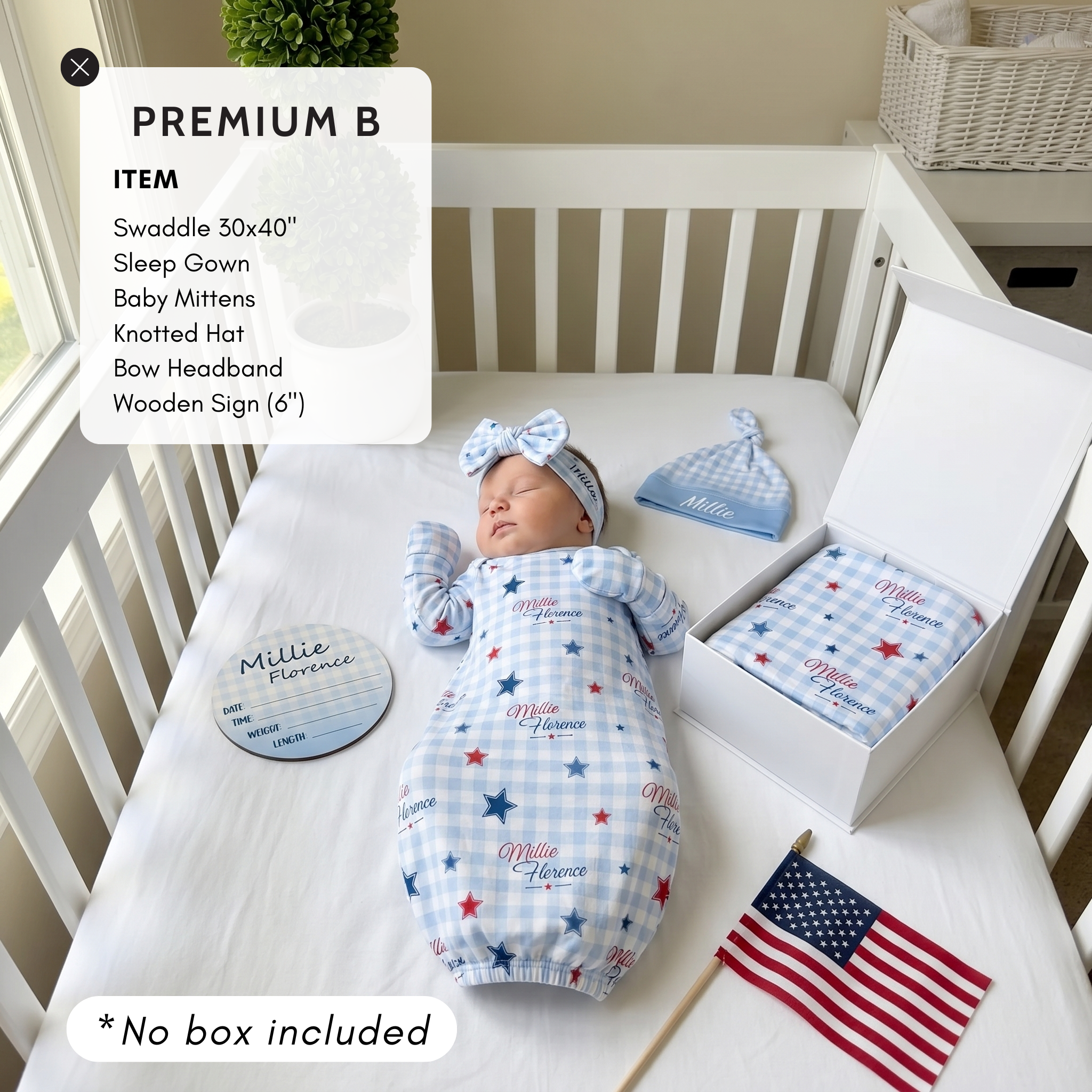 The Ultimate Gift Set in Red, Blue and Star