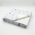 Personalized Blanket in Patriotic