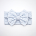 Personalized Bow Headband in Patriotic Stripe