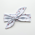 Personalized Knotted Headband in Patriotic